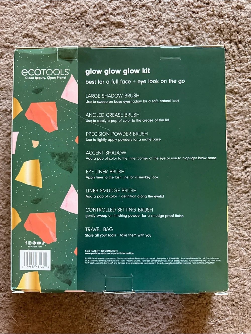 EcoTools New Glow Glow Glow 8 Piece Brush Gift Set